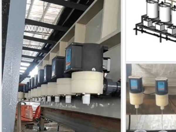 西北地区黄金矿业电磁阀自动加药项目