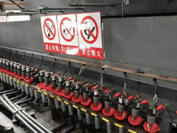 华东地区某钨业电磁阀自动加药项目