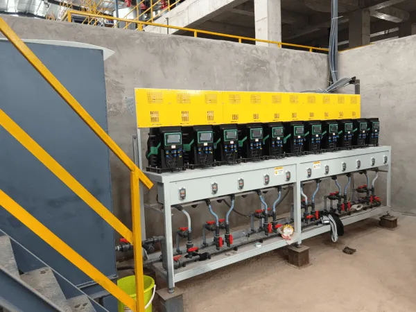 华东地区某瓷石企业加药控制系统项目